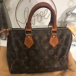 LV SPEEDY MONOGRAM 25